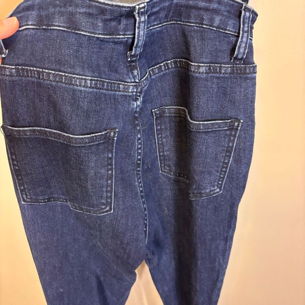 WeWoreWhat Denim Jean Overalls with Gold Buttons Size XS - Picture 5 of 7